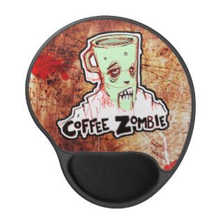 coffee zombie Folio Mini Gel Mouse Mat