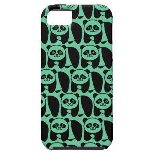 Panda Repeat Pattern iPhone 5/5S Cases