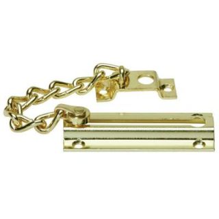 Schlage Bright Brass Chain Door Guard 679076