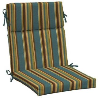 Arden Lakeside Stripe High Back Outdoor Chair Cushion JA27632X 9D1