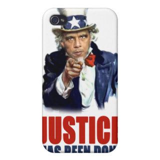 Justice had been done Osama bin Laden Dead iPhone 4 Case