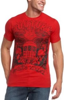 Zoo York Men's Third Rail T Shirt, Crimson, Small at  Mens Clothing store