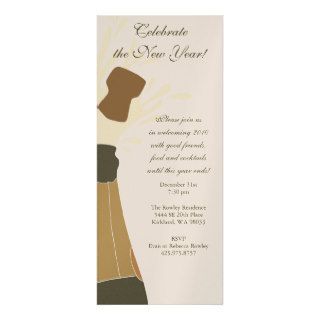 Exploding Champagne Party Invitation