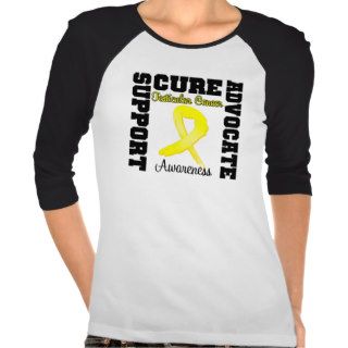 Testicular Cancer Support Advocate Cure T shirts