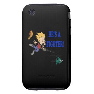 Hes A Fighter 2 Tough iPhone 3 Case