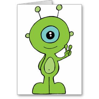 Cool Little Alien Cards