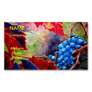 GRAPES ON VINE Business Cards
