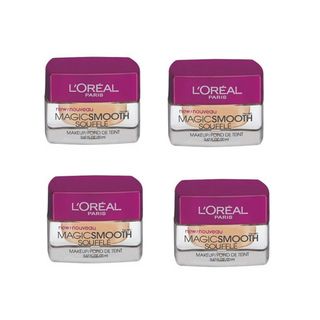 L'Oreal MagicSmooth Souffle Sand Beige 526 Foundation (Pack of 4) L'Oreal Face