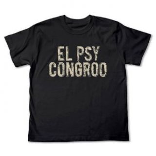 Cospa Steins Gate El Psy Congroo Men T Shirt Black Clothing
