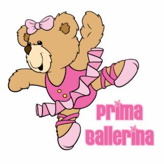 Prima Ballerina Bear Photo Cut Outs