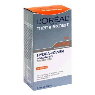 L'Oreal Men's Expert Hydra Power Invigorating Moisturizer, 1.7 Ounce Tubes (Pack of 3) Health & Personal Care