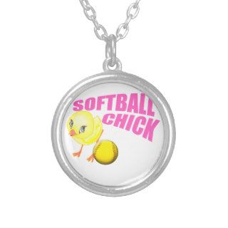SoftballChick copy.png Necklace