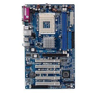 ASRock K7VT6 VIA KT600 Socket A (462) ATX Motherboard with Sound/LAN Computers & Accessories