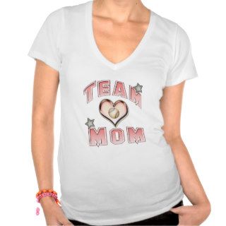 Baseball Team Mom T shirts