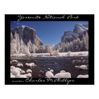 Yosemite  Winter Poster