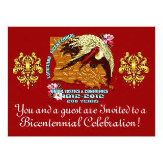 Bicentennial 8.75" x 6.5"  Important Notes Below Custom Invitation