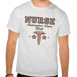 ICU Nurse Caduceus T shirt
