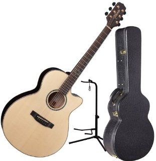 Takamine EG463SC NEX Acoustic Electric Guitar w/Hardshell Case and Stand Musical Instruments