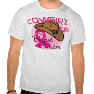 Cowgirl Up Against Breast Cancer Tees
