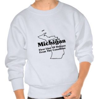Michigan State Slogan Pull Over Sweatshirt
