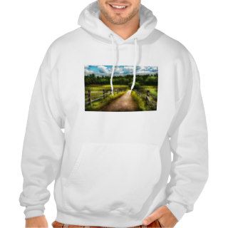 Country   Every journey starts with a path  Hooded Pullover