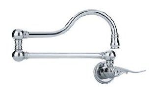 Franke PF6000A Wall Mounted Pot Filler w/ Generic Handle   Kitchen Sink Faucets  