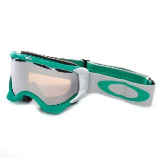 Oakley Twisted(Green/Light Grey)  Ski Goggles  Sports & Outdoors