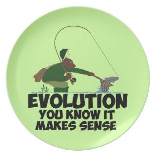 Funny evolution plate