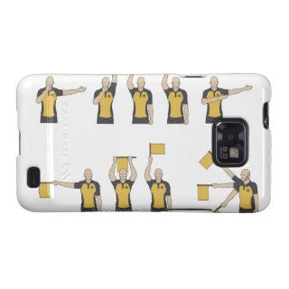 Football referees' signals samsung galaxy s covers