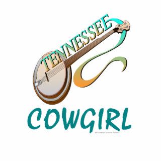 TEE Tennessee Cowgirl Photo Cutout