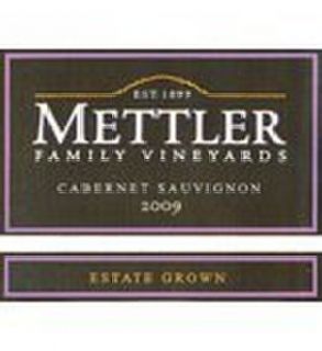 Mettler Family Cabernet Sauvignon   2009   Lodi   Cabernet Sauvignon 750ML Wine