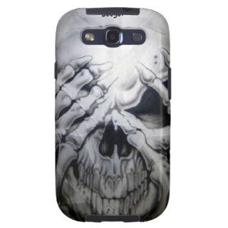 Samsung Galaxy bt   Peek a BOO Skull Galaxy SIII Cases