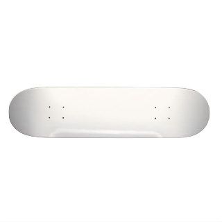 Plain White Background Skate Deck