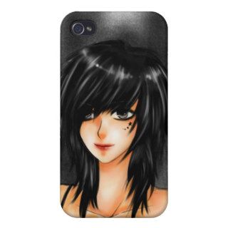 Emo girl iPhone skin Case For iPhone 4