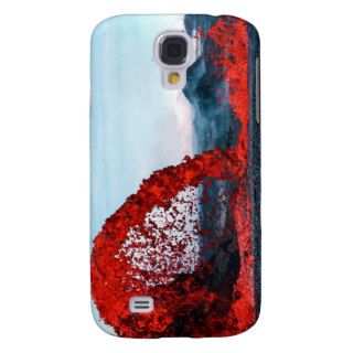 Arching Fountain of Lava Pahoehoe Volcano Galaxy S4 Cases