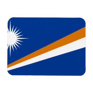 Marshallese Flag Rectangular Magnet