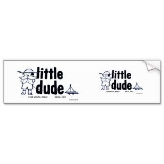 Little Dude  Trailer Co. sticker Bumper Sticker