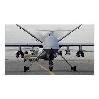 MQ 9 Reaper Unmanned Aerial Vehicle Afghanistan Posters