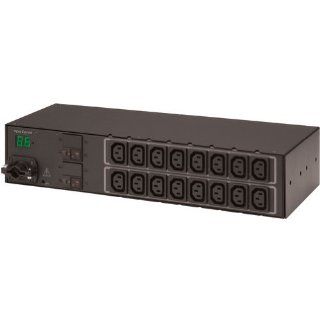 CWG 16H2A452 1 Server Technology 16 Outlet Master In Rack Switched Horizontal PDU, 208V, 20A, Locking 6 20 Cord w/ POPS