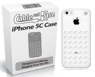 iPhone 5C Case, iPhone 5C cases  Phone Case 5c Soft Skin Case For The New iPhone 5C In Retail Package   Circle Colors   Dots Holes   Shell   Skin Cover Designed And Shipped From The USA By Cable and Case� Cell Phones & Accessories