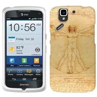 Pantech Flex Leonardo da Vinci The Proportions of Man Cover Cell Phones & Accessories