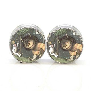 Stainless Steel Double Flared Wild Things Ear Gauges Plugs 7/16 Inch 11mm Body Piercing Plugs Jewelry