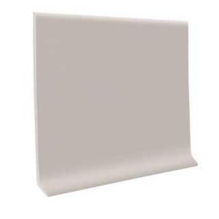 ROPPE Snow 2 1/2 in. x 48 in. x 5/64 in. Vinyl Wall Cove Base H125LAEP161