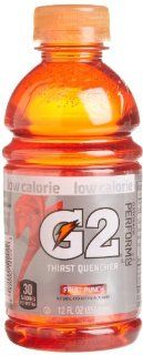 Gatorade G2 Sports Drink, Fruit Punch, Low Calorie, 12 Ounce Bottles (Pack of 24)  Gatorade Low Cal  Grocery & Gourmet Food