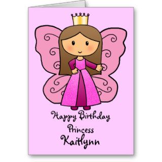 Happy Birthday Princess Greeting Card