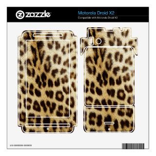Leopard Skin all Motorola phones Motorola Droid X2 Skins