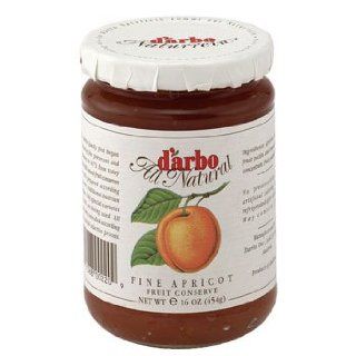Rose Apricot Preserve   fruit conserve   16 oz/454 gr by D'arbo, Austria.  Jams Jellies And Preserves  Grocery & Gourmet Food