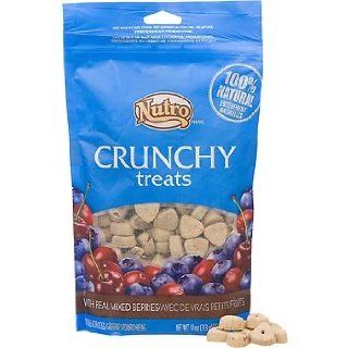 Nutro Crunchy Treats with Real Mixed Berries, 10 Ounce  Pet Snack Treats 