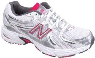 NEW BALANCE Womens WR470WP White/Silver/Pink Running shoe Sz 9.5 Shoes