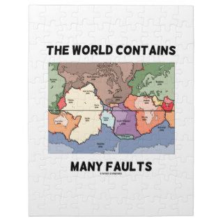 The World Contains Many Faults (Plate Tectonics) Puzzles